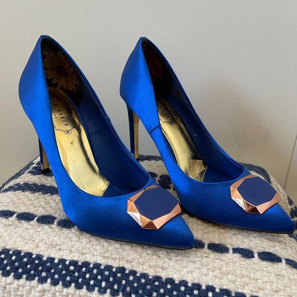 Ted Baker Roquet Royal Blue Heels Us 65 
